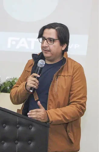 O engenheiro Ambiental e Sanitarista Thiago Henrique da Silva fala sobre a Topografia 4.0