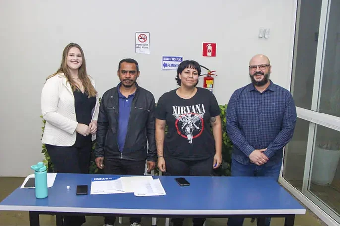 Integrantes da equipe organizadora da II Edificar