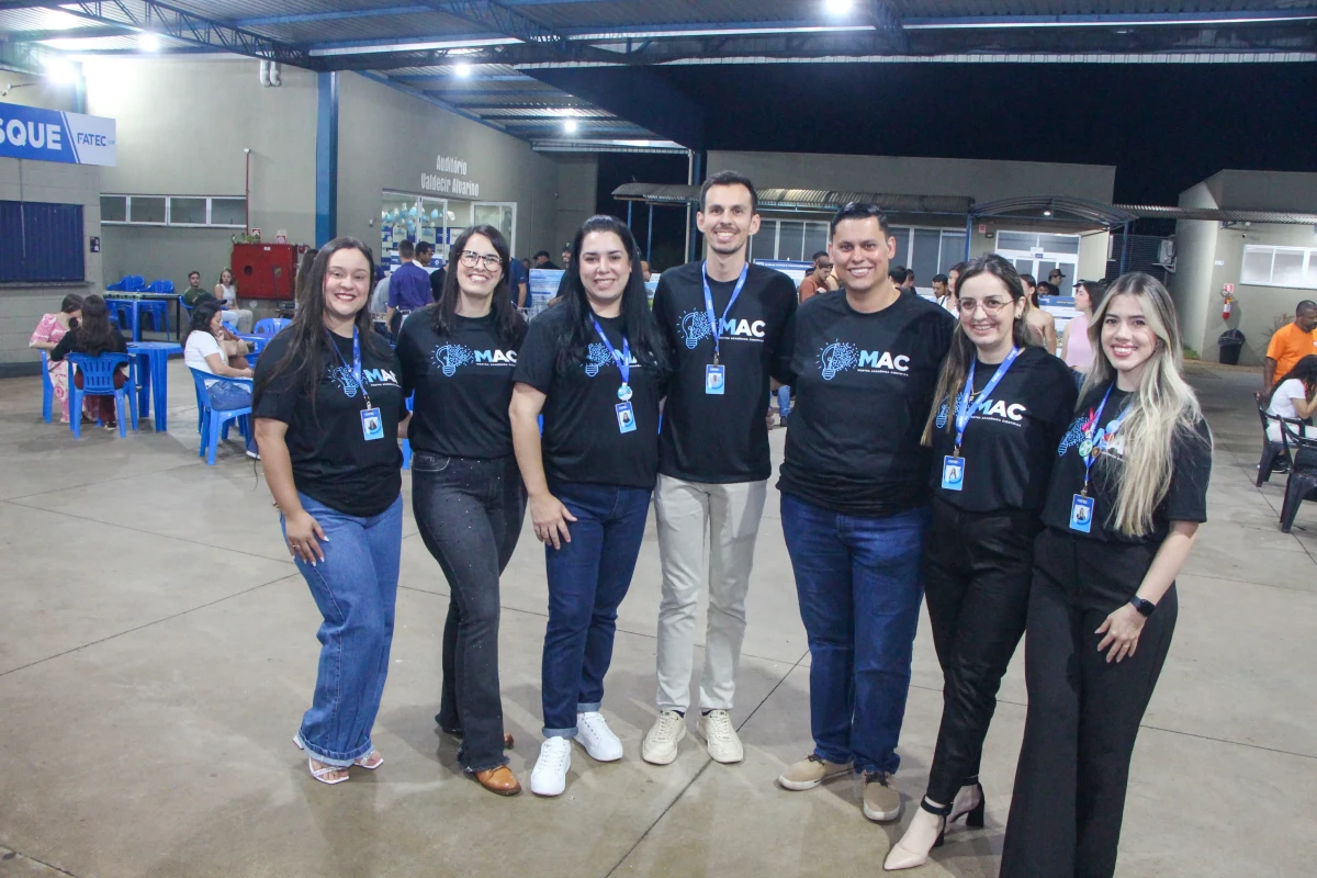 Alguns dos membros organizadores da MAC